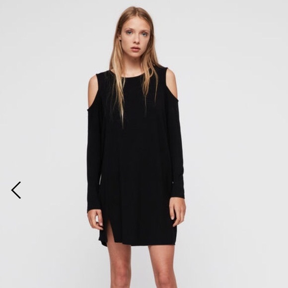 NWT! AllSaints cold shoulder knit dress - Picture 3 of 6